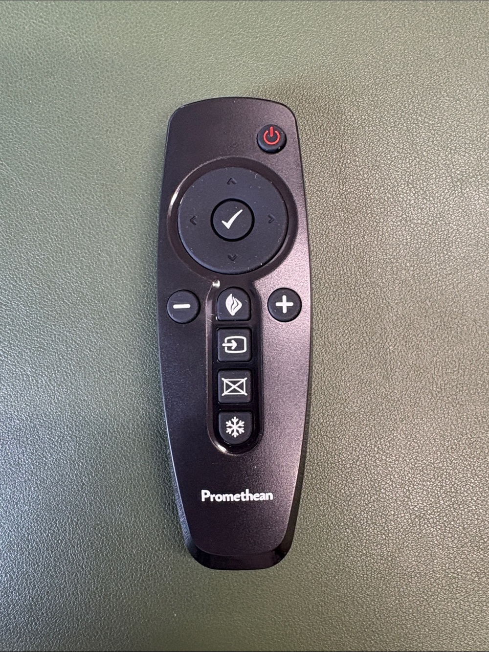 Black Wireless Remote Control for Promethean